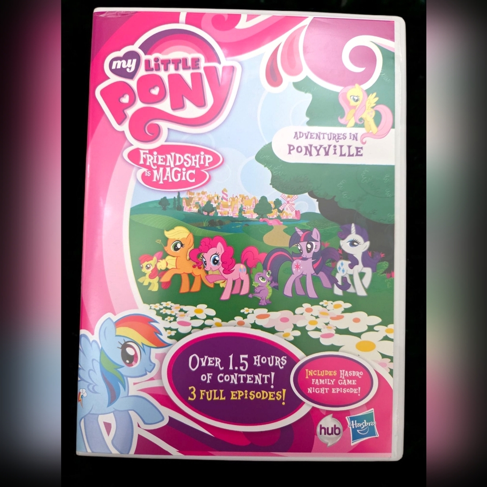 My Little Pony Friendship Magic adventures in ponyville DVD